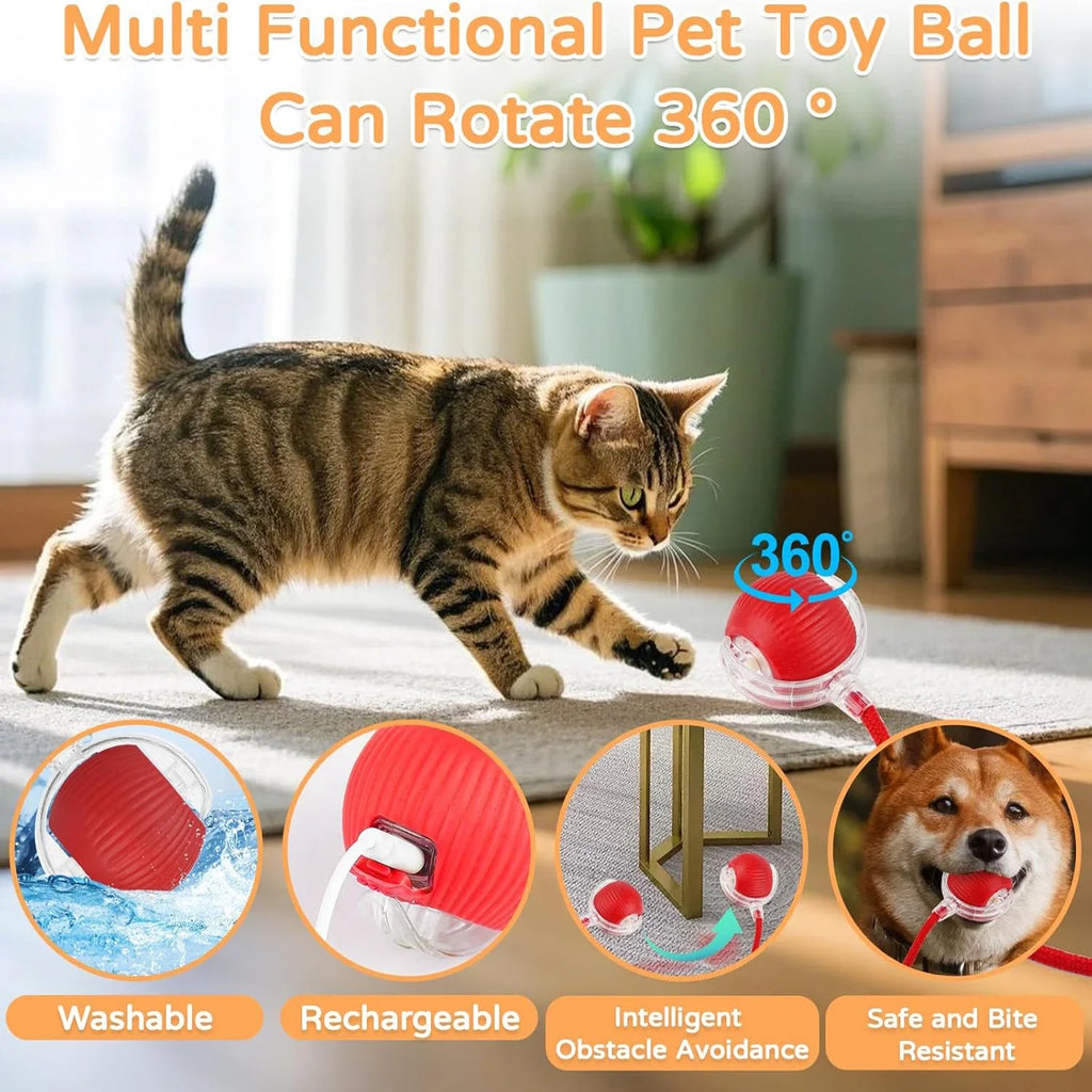 Pounce™ Auto-Rolling Cat Toy